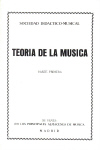 Teoría de la música, parte primera