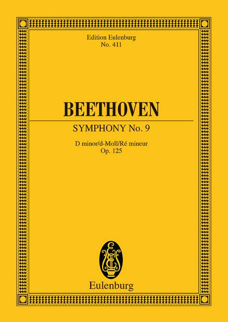 Sinfonie Nr. 9 d-Moll, Op. 125, Study Score