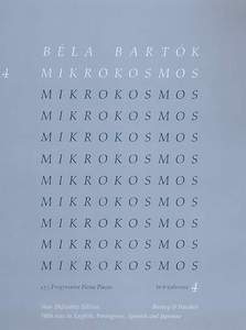 Mikrokosmos. 153 Progressive Piano Pieces. In 6 volumes (vol. 4). 9790060097348