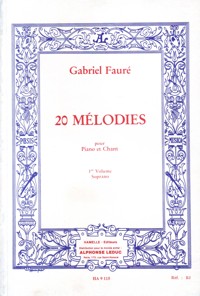 20 melodies, vol. 1, chant (soprano) et piano. 9790230791151