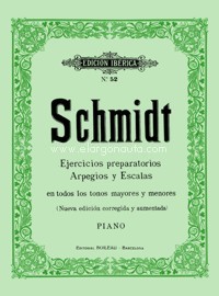 Ejercicios preparatorios: arpegios y escalas en todos los tonos mayores y menores, para piano, op. 16