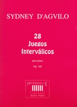 28 juegos interválicos, para piano, op. 166. 9788493237103