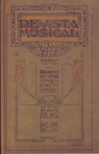 Revista musical. Bilbao 1909-1913. Edición facsímil