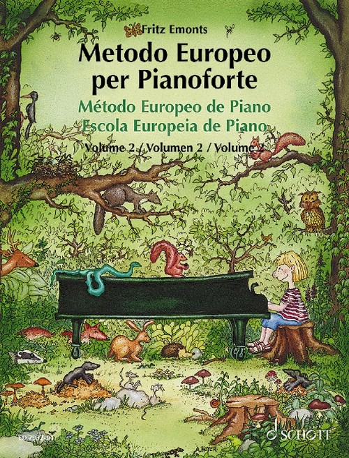 Vol 2. Método europeo de Piano. 9783795753252