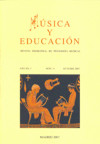 Música y Educación. Nº 71. Octubre 2007