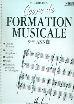 Cours de formation musicale Vol. 5. 9790230964845