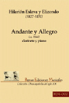 Andante y Allegro (ca. 1844) Clarinete y piano