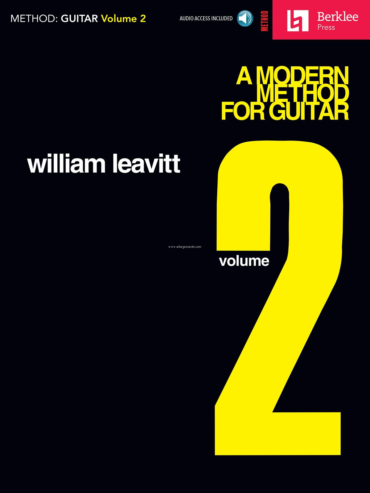 A Modern Method for Guitar. Vol. 2 + CD. 9780876390160