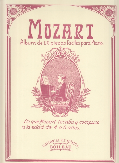 Álbum de 20 piezas fáciles para piano