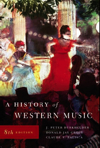 A History of Western Music. 9780393931259