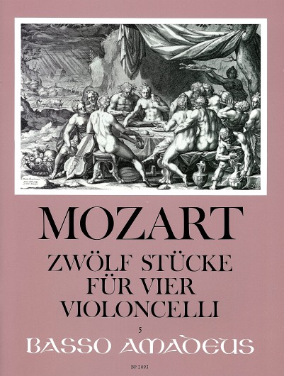 Zwölf Stücke für 4 Violoncelli