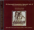El clarinete romántico español, II. Obras para clarinete y piano del siglo XIX