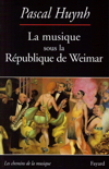 La musique sous la République de Weimar