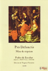 Misa de Réquiem. Pro defunctis. Soprano, alto, tenor y bajo