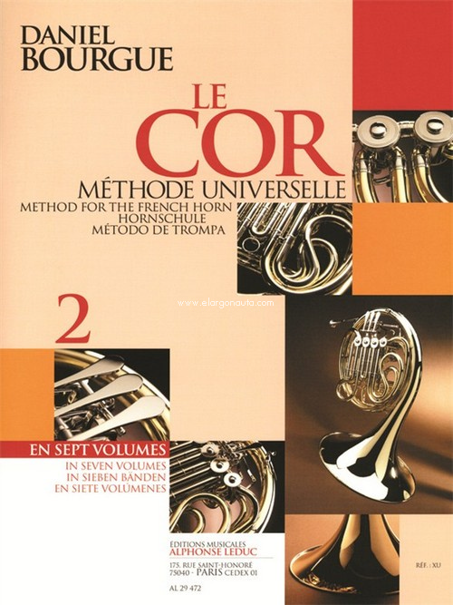 Le Cor, vol. 2 (Método de trompa). 9790046294723