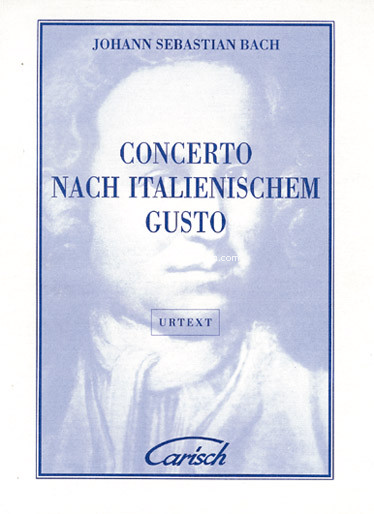 Concerto nach italienischem Gusto, BWV 971, piano o clave. 9788872075647