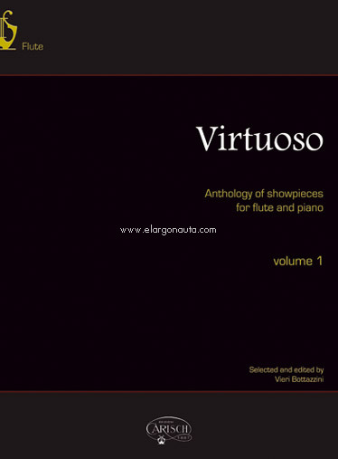 Virtuoso, vol. 1. Anthology of showpieces for flute and piano