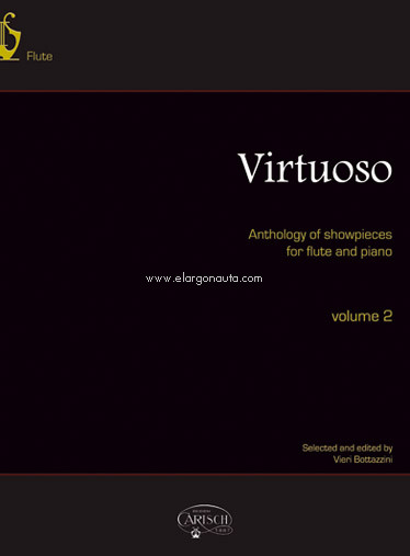 Virtuoso, vol. 2. Anthology of showpieces for flute and piano