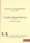 Cuatro piezas breves (1863) clarinete y piano. 9790901316614