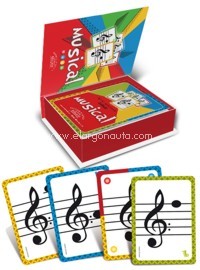 Aprende jugando con la baraja musical. 9788480208949