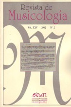 Revista de Musicología, vol. XXV, 2002, nº 2. 26271