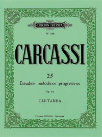 25 Estudios melódicos progresivos, Op. 60, guitarra. 9788480204842