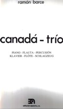 Canadá-trío, para piano, flauta y percusión