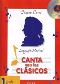 Canta con los clásicos, 1 + CD, Grado elemental. 9788438710449