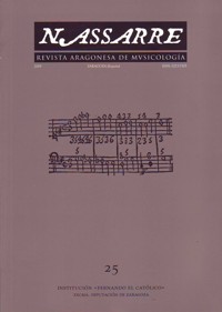 Nassarre 25. Revista Aragonesa de Musicología. 26528