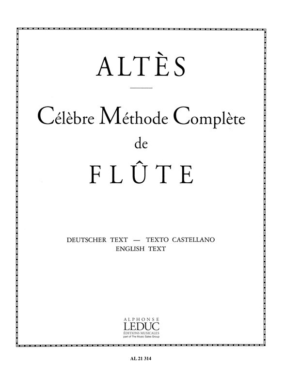 Célebre método completo de flauta, vol. 2. 