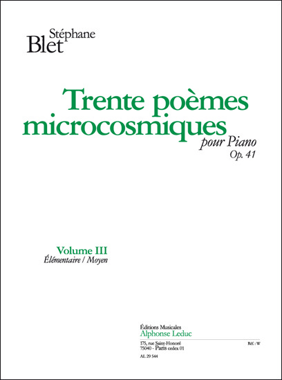 20 Poemes Microcosmiques, 3