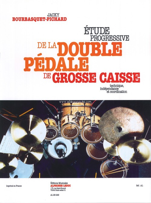 Etude Progressive de la double Pedale de Grande Caisse, Percussion