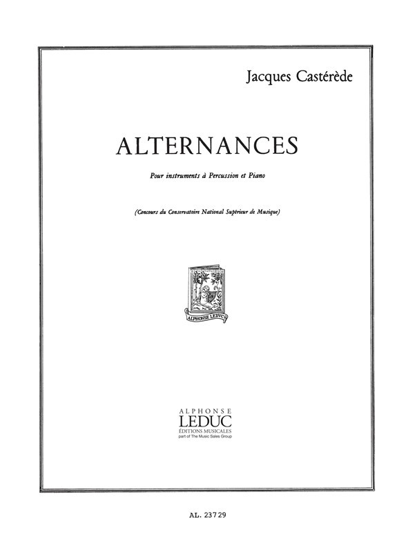 Alternances, Percussion and Piano