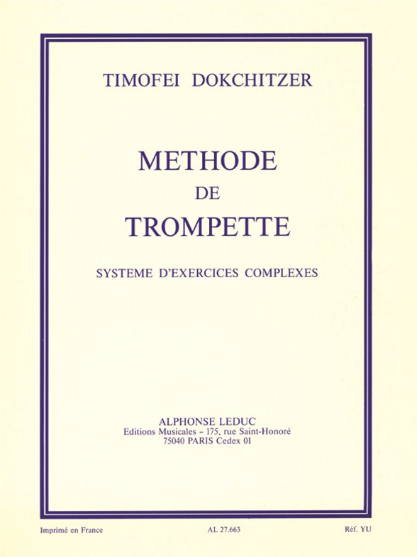 Méthode de Trompette  Dokchitzer. 9790046276637