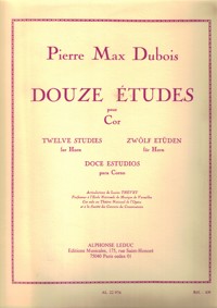 12 estudios para trompa = 12 Études pour Cor. 9790046229763