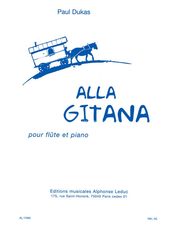 Alla gitana, pour flûte et piano