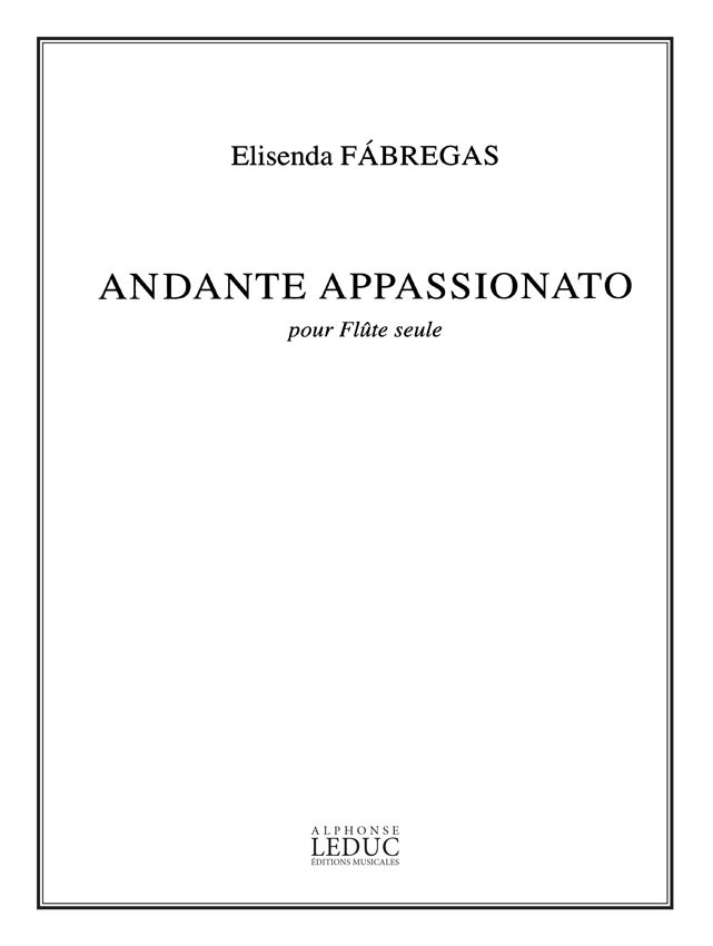 Andante Appassionato, Flute