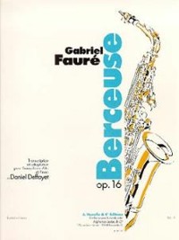 Berceuse, op. 16, pour saxophone alto et piano