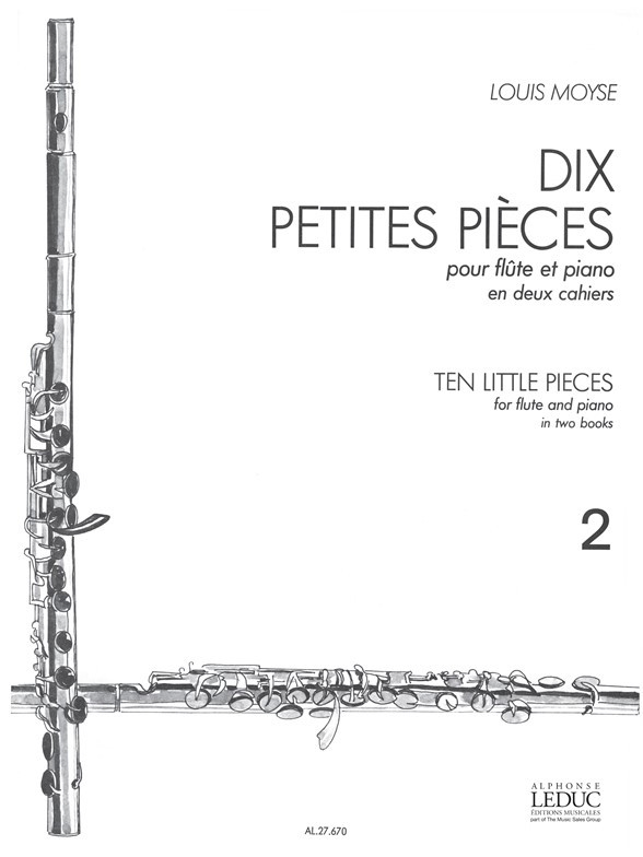 10 Petites Pieces Vol.2, Flute and Piano. 9790046276705