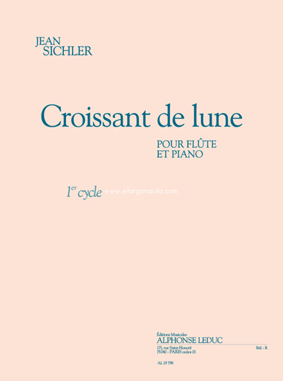 Croissant de lune, Flute