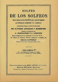 Solfeo de los solfeos: nueva edición de los solfeos para voces de soprano. Vol 1B. 9790350313455