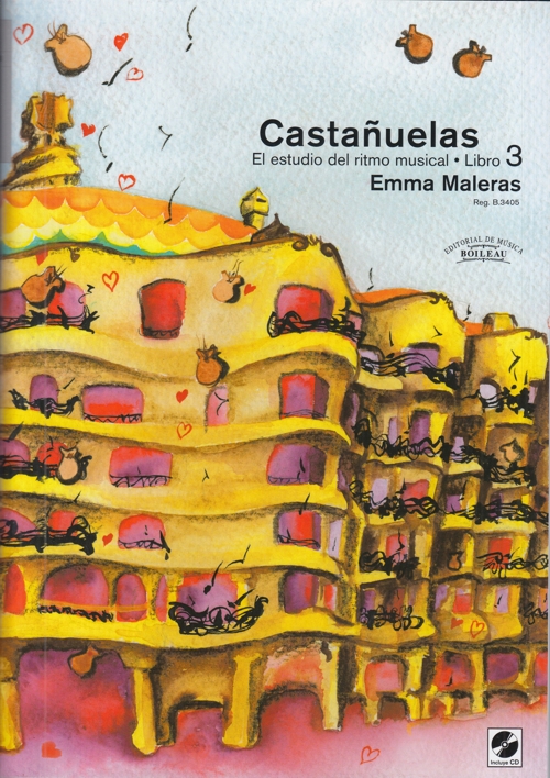 Castañuelas: El estudio del ritmo musical, libro 3 (+CD)
