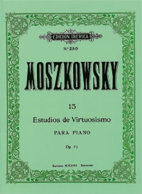 15 Estudios de Virtuosismo, op. 72, piano. 9788480205665