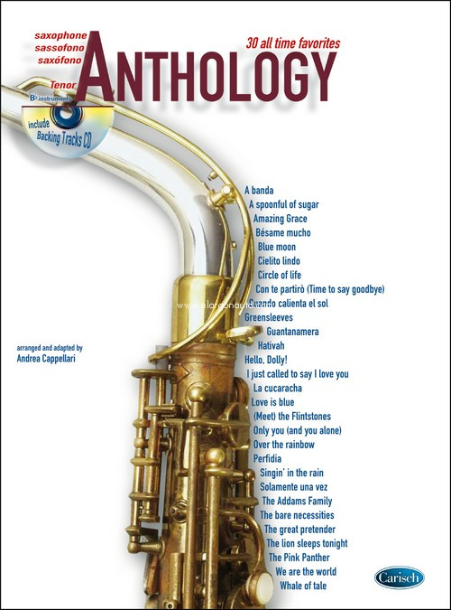 Anthology volume 1. Saxofón tenor