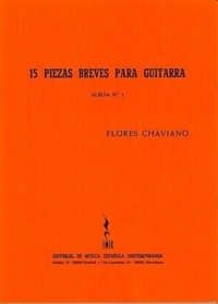 15 piezas breves para guitarra. Álbum nº 1. 31974