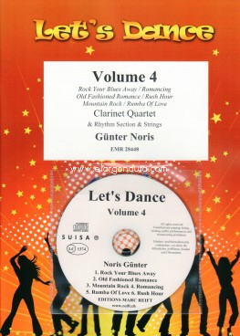 Let's Dance Volume 4, 4 Clarinets, Rhythm Section and Strings