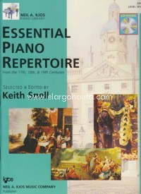 Essential Piano Repertoire, from the 17th, 18th, & 19th Centuries, level 7 +CD