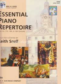 Essential Piano Repertoire, from the 17th, 18th, & 19th Centuries, level 8 +CD