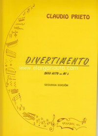 Divertimento, saxo alto en Si b. 9788488128041