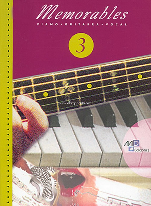 Memorables. Vol. 3 (Piano, Voz, Guitarra)